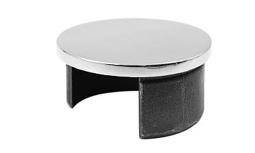 Заглушка с пазом на трубу Ø48.3 мм полированная (AISI 304) k235 купить в Волгограде