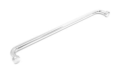 Ручка-полотенцесушитель, полированная, без кноба 19х450, для стекла 8-10 мм, под отверстие 12 мм t623-450 PSS купить в Волгограде