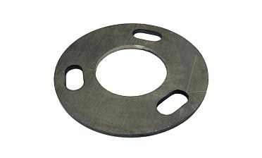 Фланец стойки 42/90 х 3 мм #200 3 отв х М10 х 20 черный металл k116-42-9 купить в Волгограде