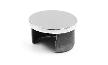 Заглушка для поручня с пазом Ø42.4 мм, 5х34 мм полированная (AISI 304) k099-3  купить в Волгограде