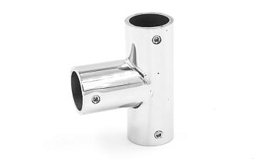 Соединитель-тройник для трубы 19 мм, нержавеющая сталь AISI 304, полированная t902 PSS купить в Волгограде