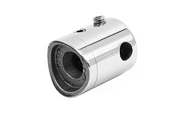 Зажимы для троса Ø5 мм, 22х30 мм, под Ø42.4 мм, полированный, AISI 304, k267-3 купить в Волгограде