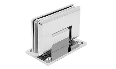 Петля для душевой кабины стена-стекло 90° 90х55 мм AISI 304 полированная t301 PSS купить в Волгограде