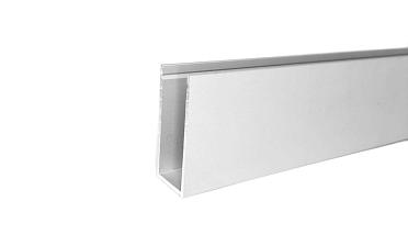П-образный профиль 40 мм верхний, алюминиевый анодированный, длина 3000 мм т24 AL  купить в Волгограде