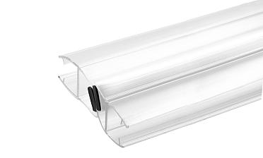 Комплект уплотнителей для стекла в душевую кабину (2 шт.), стекло-стекло 10 мм, с магнитом 135°, 2200 мм t228 купить в Волгограде