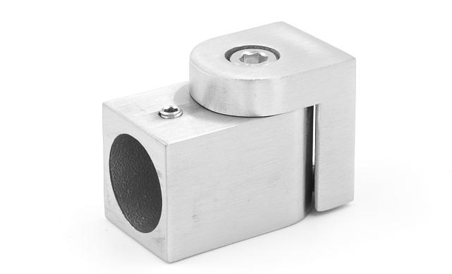 Держатель труба-стена, регулируемый, Ø19 мм, нерж., шлифованный t908 SSS 2