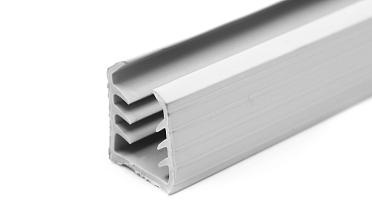 Уплотнитель в поручень с пазом 27х30 для стекла 8+8мм, EPDM (палки по 3м) СЕРЫЙ Фk307-G купить в Волгограде