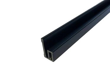 Профиль-упор для душевых, длина 2200 мм, черный t116 BL купить в Волгограде