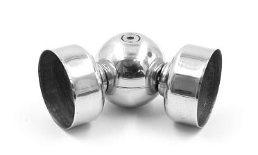 Поворот дер./пласт. поручня Ø50.8х0.8 мм, усиленный, полированная, (AISI 201) k053-6 купить в Волгограде