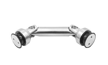 Крепление стекло-стекло, штанга 82 мм, под зенковку tt202-82 SSS купить в Волгограде