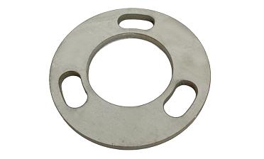 Фланец стойки 42.4/80 х 5 (4,3) х AISI 304 #200 3 отв х М10 х 20 k116-42-4 купить в Волгограде