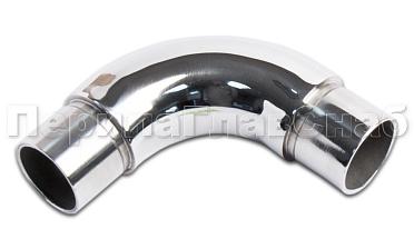 Отвод трубы Ø25.4 мм со вставками, удлиненный, полированный (AISI 304) k325-3 купить в Волгограде