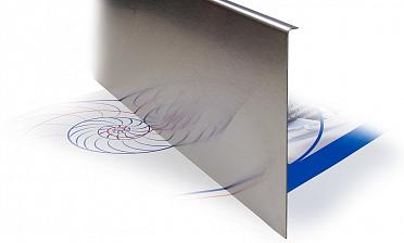 Накладка на профиль 601 (тыльная/лицевая), AISI 304 шлифованная k601-09 купить в Волгограде