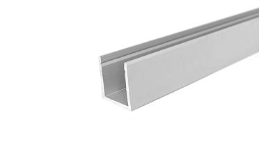 П-образный профиль 20 мм нижний, алюминиевый анодированный, длина 3000 мм т22 AL  купить в Волгограде