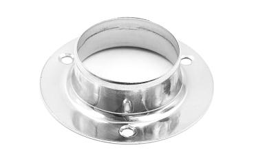 Фланец штампованный, полированный для Ø50.8 мм, толщина 1.2 мм (AISI 304) ЭКОНОМ k532-2 купить в Волгограде