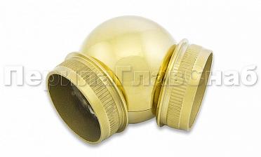 Поворот 'шар'  под Ø50.8 мм, золото k263-88 купить в Волгограде