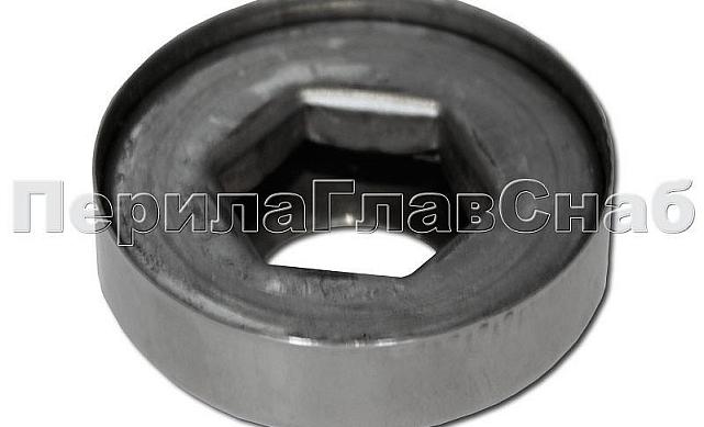 Крышка точечного держателя, отверстие 22 мм, полированная, (AISI 201) k055-4 2