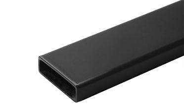 Трек прямоугольный 30х10х1,5, длина 3000мм, черный t440 BL  купить в Волгограде