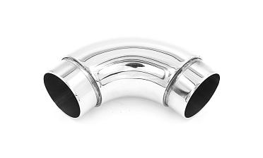 Отвод поручня под Ø38.1х110х1.5 мм, 90°, литой, полированный 600 Grit, с двумя установочными кольцами, (AISI 316) k059-4 купить в Волгограде