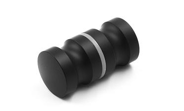 Дверная ручка "кноб", алюминий-черный t692 ALBL  купить в Волгограде