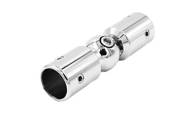 Соединитель трубы 19 мм, шарнирный, нержавеющая сталь AISI 304, полированная t915 PSS купить в Волгограде