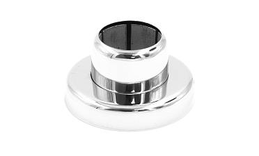 Цанга под трубу Ø38.1 мм, полированная #600, AISI 304, 3 отв.Ø7 мм, 3 отв. Ø9 мм, k026  купить в Волгограде