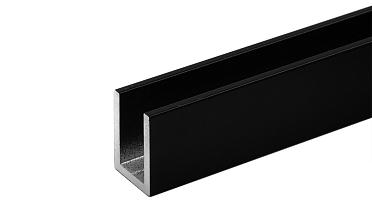 П-образный профиль 19x13, L=3000, алюминий, черный t756-2-3000 BL купить в Волгограде