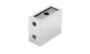 Коннектор стена-труба полированный для прямоугольного трека (трубы) 30х10 мм t463 PSS купить в Волгограде