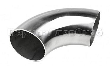 Отвод поручня под сварку для Ø50.8х1.5х145 AISI 201 #400 в упаковке по 100 шт. k021-15-100 купить в Волгограде