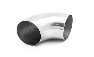 Отвод поручня под сварку для Ø50.8х1.0 мм,  полированный 400 Grit, AISI 201 k021-7 купить в Волгограде