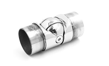 Поворот шарнирный под Ø50.8 мм, полированная, (AISI 304) k011 купить в Волгограде