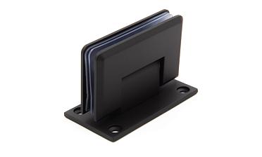 Петля для душевой кабины стена-стекло 90°, 90*55, цинк, черн. t301 BZn купить в Волгограде