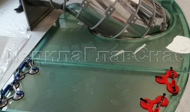 Стеклянный пол в Волгограде. Готовые проекты ПерилаГлавСнаб