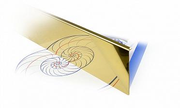 Накладка под золото (тыльная/лицевая) 2000 мм на профиль k601, для стекла 10-12 мм k601-10-88 купить в Волгограде