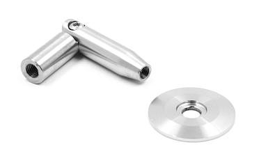 Крепление тяги к стене, шлифованная AISI 304 k621 купить в Волгограде