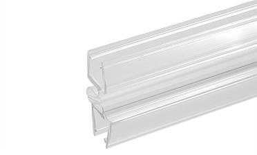 Уплотнитель для стекла в душевую кабину стекло-стекло 8мм зиг-заг 2,2 м t227 купить в Волгограде