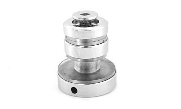 Крепление трека 30х10 к стеклу, AISI 304 полированная t449 PSS купить в Волгограде