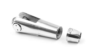 Наконечник ванты (тяги) с резьбой М16 правый, литой , полированный (AISI316) k661-16-R купить в Волгограде