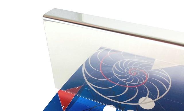 Лицевая накладка из полированной нержавейки на профиль т100 20,3х101мм длина 2 м т100-13  2