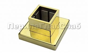 Цанга под 40х40 мм, под золото (AISI 304) Фk333-88 купить в Волгограде