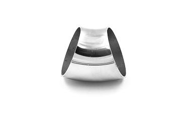 Половинка отвода поручня под сварку для Ø50.8х125/2х1.5, 45°, полированный 400 Grit (AISI 304) k021-45 купить в Волгограде