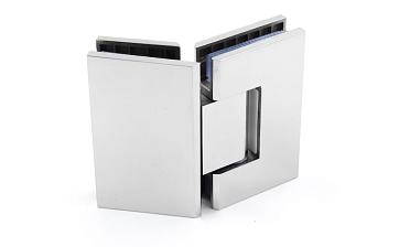 Петля для душевой кабины стекло-стекло 135° 90х55 мм AISI 304 полированная t302-2 PSS купить в Волгограде