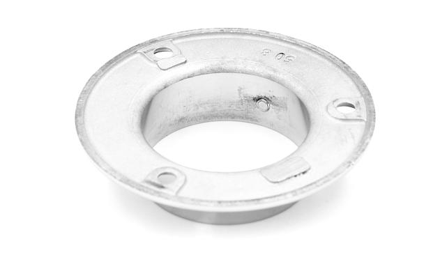 Фланец для трубы Ø50.8 мм, 90х3 мм, полированный, литой (AISI 316) k022-3 2