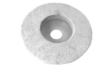 k427-4 войлок белый Ø85х8 мм очищенный, для тонкой полировки 11 000 rpm, Premium купить в Волгограде