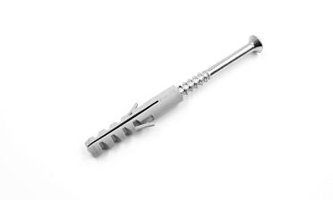 Потайной винт под шестигранник 10х120 мм в комплекте с дюбелем д.12 k601-19-120 купить в Волгограде