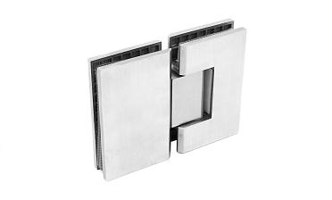 Петля для душевой кабины стекло-стекло 180° 90х55 мм AISI 304 шлифованная t303-2 SSS купить в Волгограде