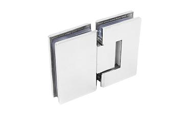 Петля для душевой кабины стекло-стекло 180° 90х55 мм AISI 304 полированная t303-2 PSS купить в Волгограде