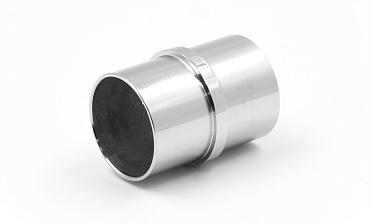 Соединитель трубы Ø38.1 с насечками, полированный, (AISI 316) k086-3 купить в Волгограде