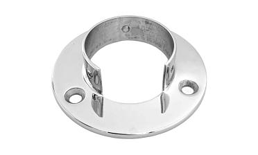 Фланец для трубы Ø48.3 мм, под 3 самореза 6.8 мм, литой, полированный, (AISI 304) k238-3 купить в Волгограде