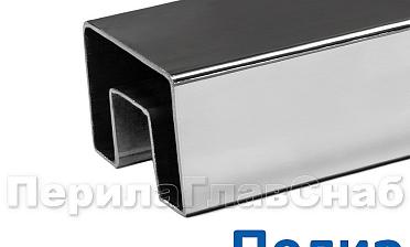 Труба 40х60, с пазом 24х24, полированная, AISI 304 k824-3 купить в Волгограде